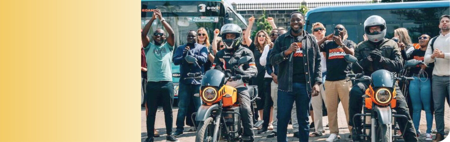 An electric motorcycle, designed and built in Africa powered only by the sun, started its journey from Nairobi enroute to Stellenbosch today